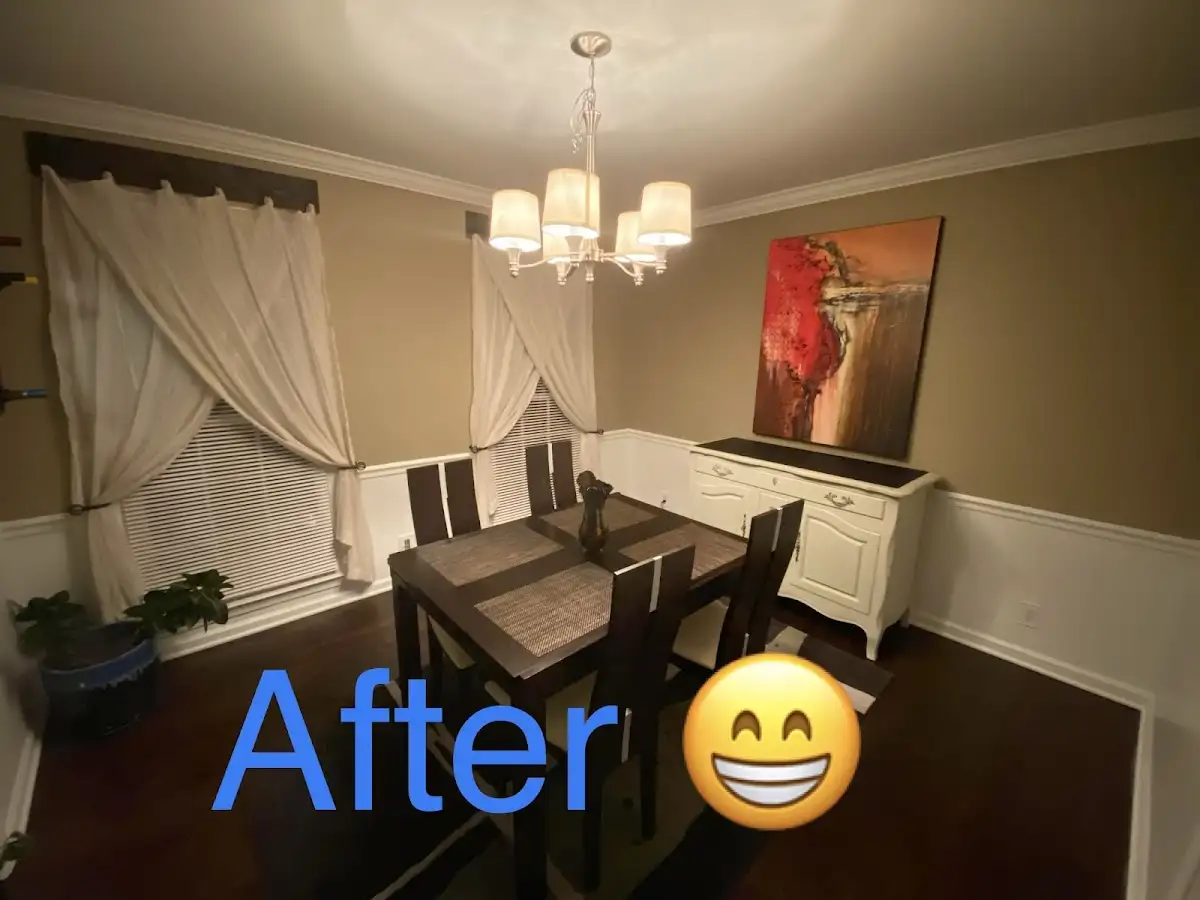 Professional dining room restoration after water damage in DeForest
